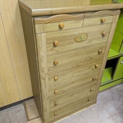 花柄装飾ダイニングテーブル　昭和レトロの画像