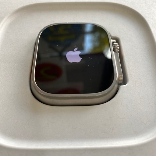 2/7値下げしました🍏極美品🍎Apple Watch Ultra 2（GPS + Cellularモデル） 64GB 49mmチタニウムケース ブルーオーシャンバンド MREG3J/A アップル NO.1769Ｆ