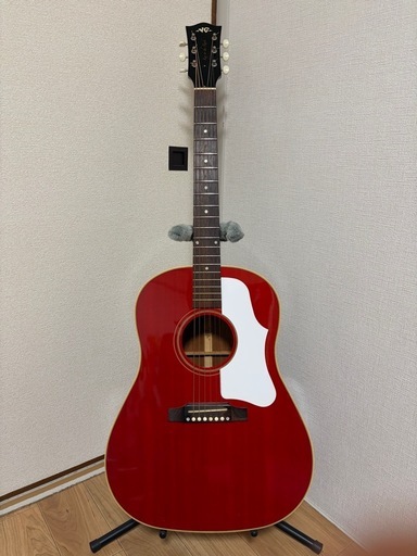 VG  アコースティックギター　赤