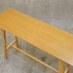 ≪zyt2488ジ限≫ ニトリ カウンターテーブル　フィルン/おしゃれ/ナチュラル/中古家具/リユースストレージ仙台 71003-14の画像