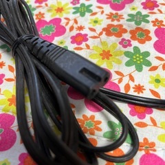 6A250V対応の2ピン電源ケーブル。 
の画像