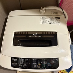 ハイアール洗濯機の画像