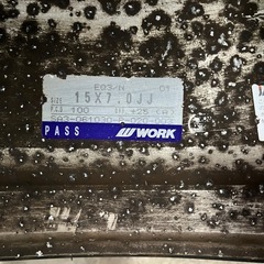 WORKエクイップ03 15インチ 4本セットの画像