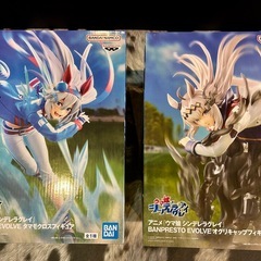 ウマ娘 シンデレラグレイ タマモクロス オグリキャップフィギュア EVOLVEの画像