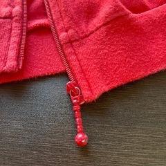 ヒステリックミニ　デビルパーカー　80サイズ　赤の画像