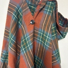 ポンチョ　ケープ　お譲りしますの画像