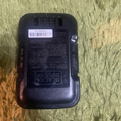 ジャンクBLACK+DECKER スタンレーブラックアンドデッカー　ブラックデッカー　ブラック＋デッカー　バッテリー　　の画像
