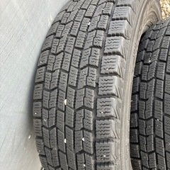 155/70R12 スタッドレスタイヤ　２本
の画像