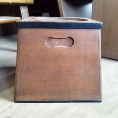 レトロ 木製 扇風機台 飾り台 鉢台 古道具　/TJ-2670 2Fの画像