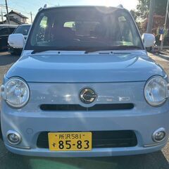 ダイハツ　ミラココア　プラスＸ　車検付令和８年１２月　ナビ　テレビ　NO２４８９の画像