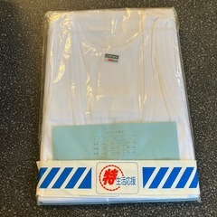 M2511-437　ランニングシャツ Mサイズ 2枚組 肌着 ホワイト 未使用品 保管汚れ有りの画像