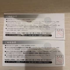 ホテルサンバレー　割引券の画像