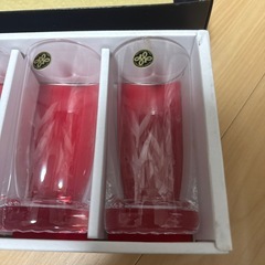 新品HOYAクリスタルグラス5個セットの画像