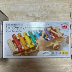 シロフォンカーとふわふわ輪投げトイの画像