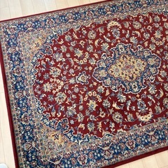 イケア　ラグ カーペット133x195 cmの画像