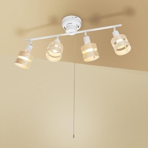 シーリングライトNウッドリング ホワイト ニトリ