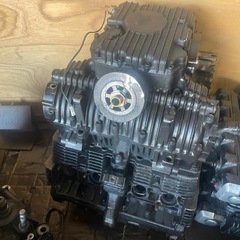 xjr400 4HM エンジン2機の画像