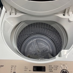 【ジャングル深井店】★洗濯機 シャープ ES-GE6G 6.0kg 2023年製 家電 堺市（中区 堺区 西区 東区 南区） 和泉市 河内長野市 富田林市 松原市 狭山市 深井【FU2952】の画像
