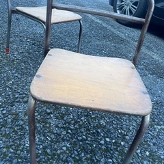 中古　幼稚園の子ども椅子の画像