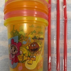 アンパンマンストローカップ3個セットの画像