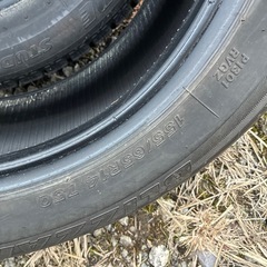 155/65R14 スタッドレスタイヤ　３本
の画像