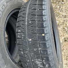 155/65R14 スタッドレスタイヤ　３本
の画像