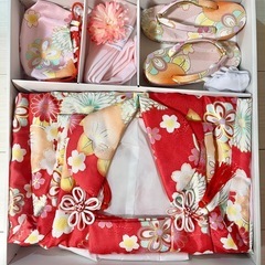 七五三　女の子着物9点セットの画像