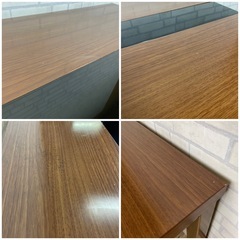 ダイニングテーブル　こたつテーブル 長方形幅120×奥行80 高さ調節可能の画像