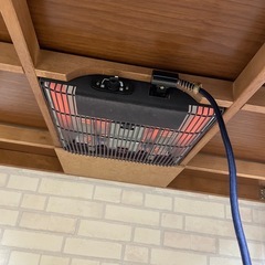 ダイニングテーブル　こたつテーブル 長方形幅120×奥行80 高さ調節可能の画像