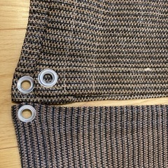 日よけシェード 茶色180㎝×180㎝の画像