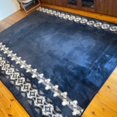 コーナーソファとオルテガ マットの画像