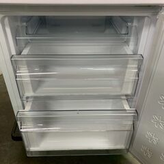 【Haier】 ハイアール 2ドア ノンフロン冷凍冷蔵庫 JR-NF148CK 動作確認済み 148L キッチン 2023年製 ホワイト A0946の画像