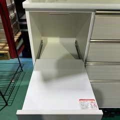 ニトリ キッチンボード Nポスティア100KB WH【美品❗️】の画像