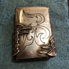 ジッポ　トライバルドラゴン中古の画像