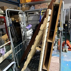 ★美品★ニトリ すのこダブルベッドフレームの画像