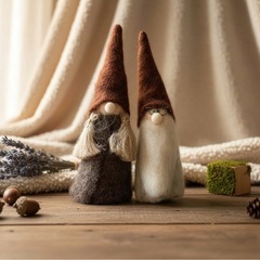 フェルト人形フィンランド作家物の画像