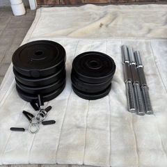 可変式ダンベルセットとおまけ
の画像