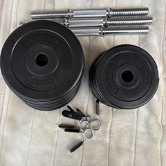可変式ダンベルセットとおまけ
の画像