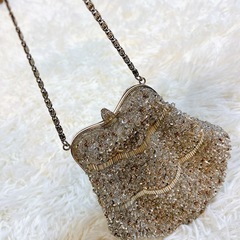 ビーズ　パーティーバッグの画像