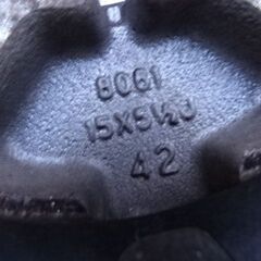 【恵庭】ブリヂストン　スタッドレスタイヤ+アルミホイール　VRX　185/60R15　20年製の画像