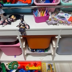 イケヤ　おもちゃいれの画像