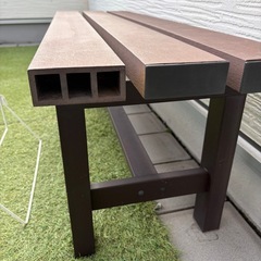 【取引決定】
ベンチと室外機カバーの画像