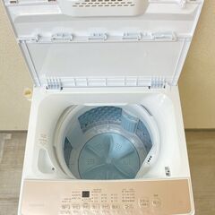 洗濯機 TOSHIBA 5kg 2025年製 AW-5GA4 ほぼ未使用の画像