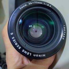 優良品 Nikon LENS SERIES E Zoom 36-72mm F3.5 分解清掃済の画像