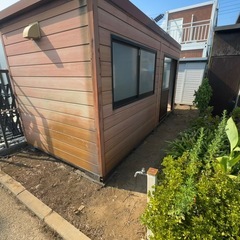 中古品 日成サンユニット　
ユニットハウス　倉庫　現場事務所の画像