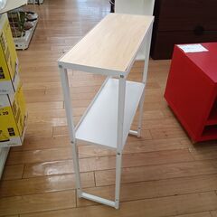 ★リユースのサカイつくば店★TK7460  サイドラック ナチュラル H70×D21×W50 クリーニング済みの画像