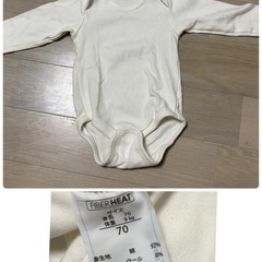 赤ちゃん女の子服２点セットおまけ付き の画像