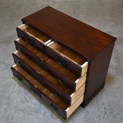 ≪yt2016ジ≫ 美品 岩谷堂箪笥 桜木作 チェスト105 4段5杯 中古家具 リユースストレージ仙台 70822-09の画像