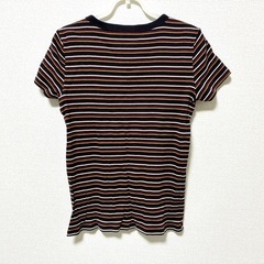 【美品】UNIQLOボーダーTシャツLサイズの画像