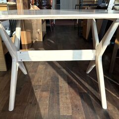 ★極美品！★ ニトリ リラックスワイド ダイニングテーブル RELAX90 【マジカルスケッチ】の画像